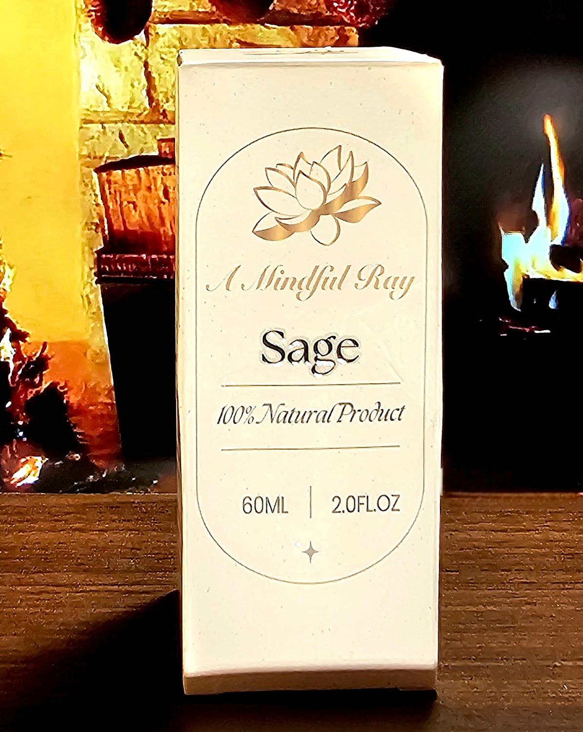 Premium Sage Essential Oil, High Quality 100% Therapeutic - 60 ml - 2 oz - For Aromatherapy, Massages, Relaxation, Meditation, Yoga, Diffuser, Humidifier, DIY Soaps, Candles, Fragrances