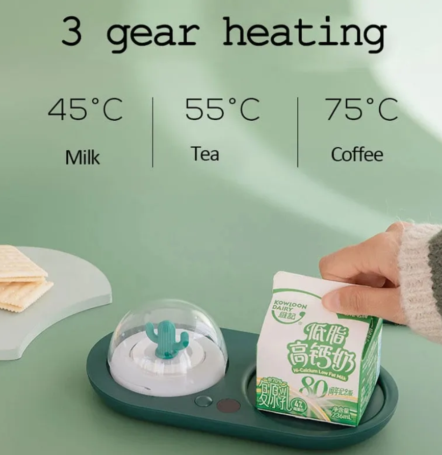 Multi-functional Cup Warmer - Aromatherapy Multi-Color Night Light - Multiple Settings - Unique Gift - Coffee & Tea Fans