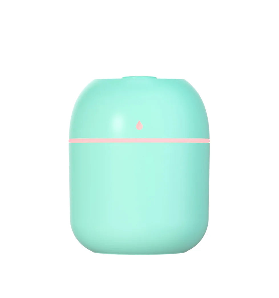 Portable Mini Humidifier Colorful 220ML LED Night Light, Air Humidifier, USB Mist Maker, Diffuser for Home, Office Humidifiers