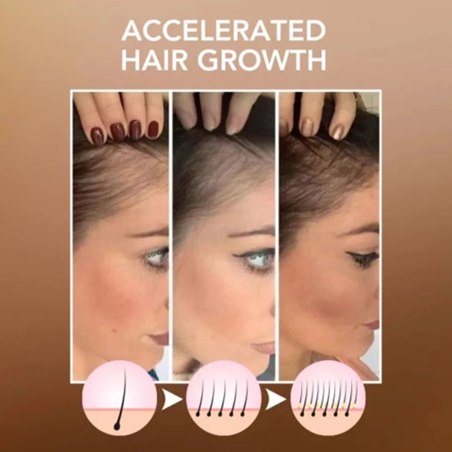 Premium Moroccan Hair Oil - Leave-In Hair Care Serum, For Split Ends And Dry Hair Without Greasy Feel