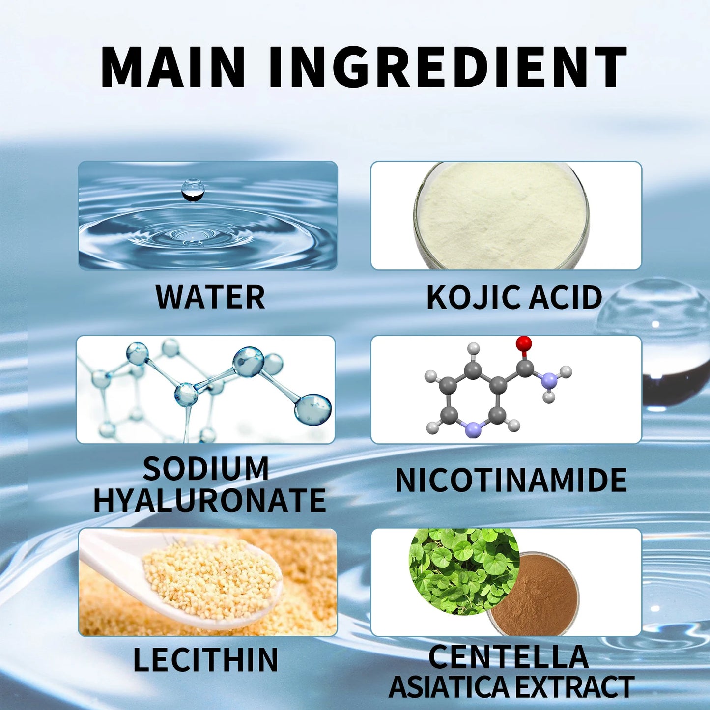 Kojic Acid Essence - Facial Whitening, Firming And Nourishing, Skin Care Moisturizes Skin, Lightens Fine Lines