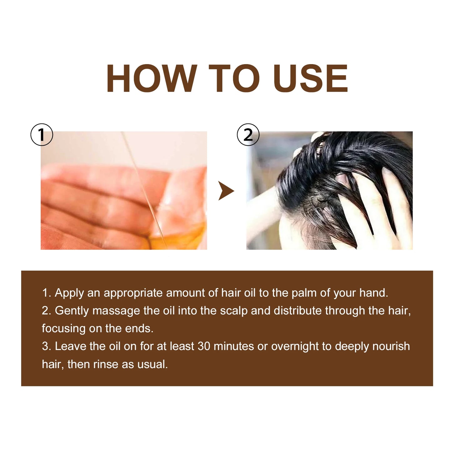 Premium Moroccan Hair Oil - Leave-In Hair Care Serum, For Split Ends And Dry Hair Without Greasy Feel