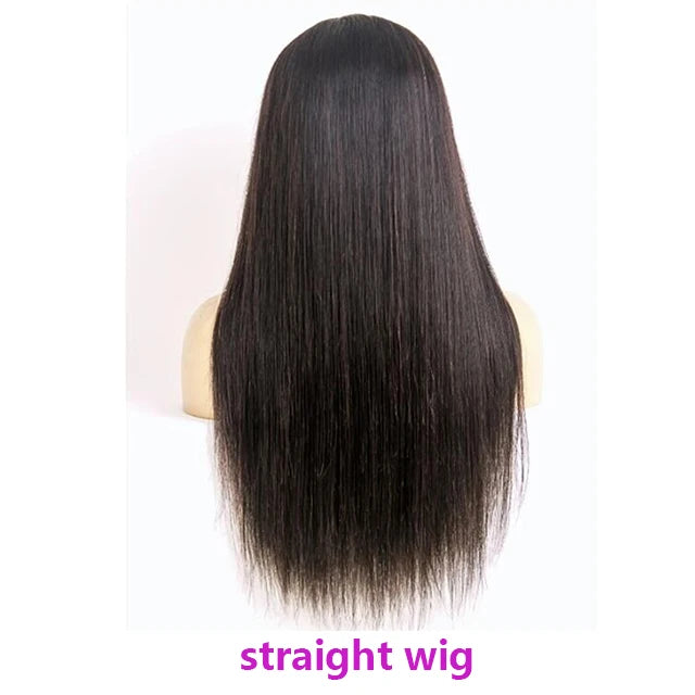 Virgin Human Hair Wig - For Black Women, Transparent Lace Front Pre-Plucked Bleached Knots, 6x4 200% Density