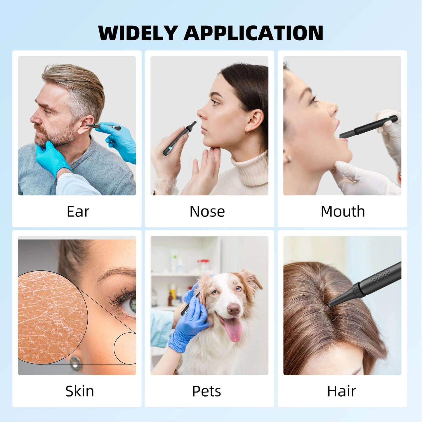 Wireless Electric Ear Wax Remover, Earwax Removal Tool Visual Ear Scope Cleaner Camera Hand Target