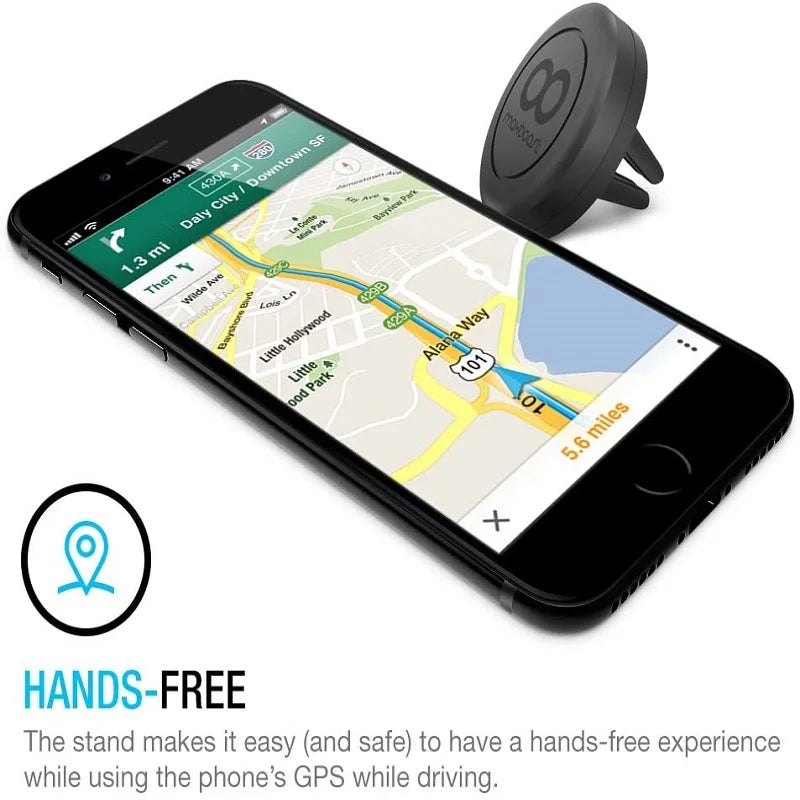 2 Pack Car Mount, Universal Air Vent Magnetic Phone Car Mount Holder for iPhone 12/13/14/15/16, for Samsung Galaxy and More