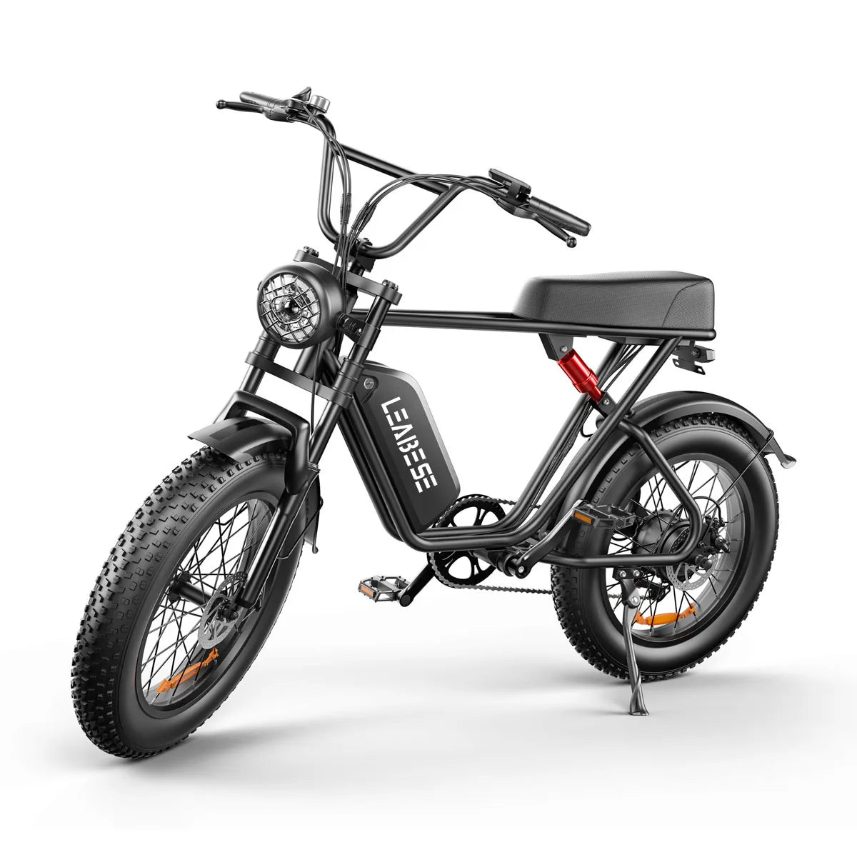 Adult Electric Bike - 1000W 48V Lithium Battery, Thick 20 Inch Tires, Mountain & Snow Electric Tough Bike